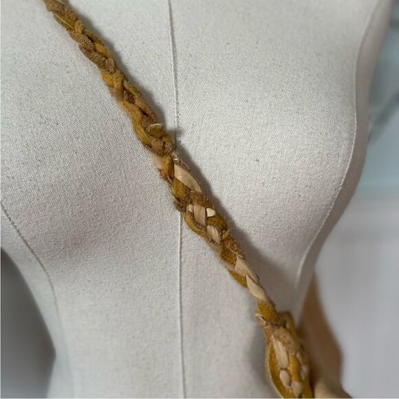 Vintage Native American Leather Crossbody Purse - Picture 7 of 14